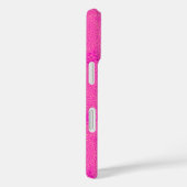 Monogram roze cirkelpatroon Case-Mate iPhone case (Achterkant / Rechts)