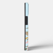 Monogram Roze Floral Case-Mate iPhone Case (Achterkant / Rechts)