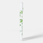 Monogram Roze Floral Case-Mate iPhone Case (Achterkant / Rechts)