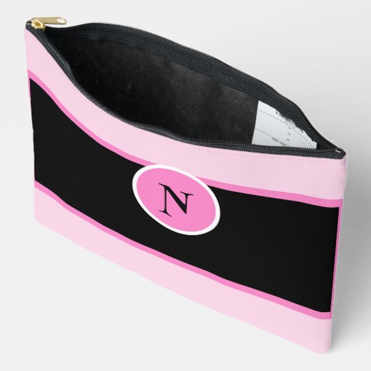 Monogram Roze Girly Custom Etui (Open)