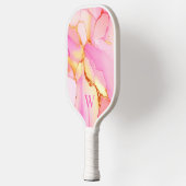 Monogram Roze Goud Abstract Pickleball Paddle (Links)