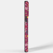 Monogram Roze & Kleurrijk Case-Mate iPhone Case (Achterkant / Rechts)