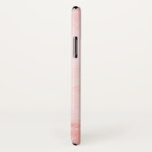 Monogram Roze Marmeren Achtergrond Case-Mate iPhone Case (Achterkant / rechts)