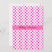 Monogram roze poladopareltrek kaart (Achterkant)