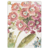 Monogram | Roze primrose Klembord (Achterkant)