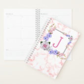 Monogram Roze Rose Planner (Display)