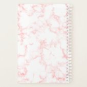 Monogram Roze Rose Planner (Achterkant)