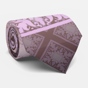  monogram (roze) stropdas