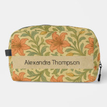 Monogram rustieke Kraft botanische William morris