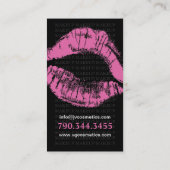 Monogram "S" - MAKEUP ARTIST VISITEKAARTJE (Achterkant)