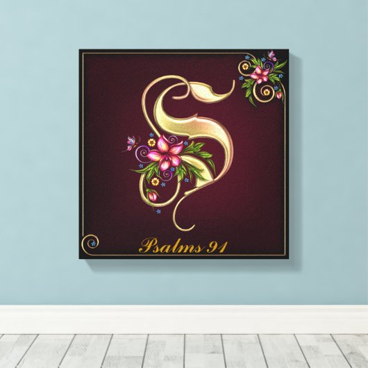 Monogram S Premium - omgepakt Canvas (gloss) (Insitu (Houten vloer))