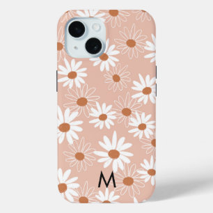 Monogram Schattige Daisy Pattern