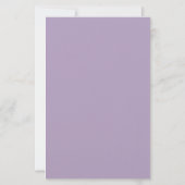 Monogram schrijfpapier met eucalyptus - lavender briefpapier (Achterkant)