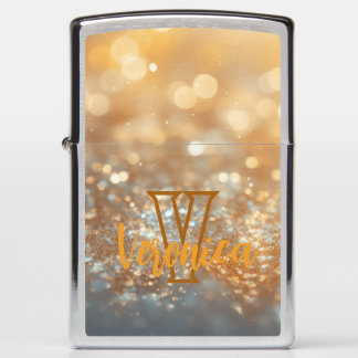 Monogram Script Golden Glimmer