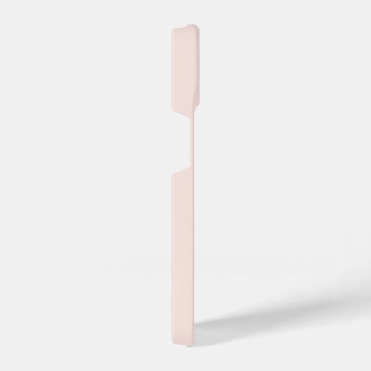 Monogram Script Handtekening Blush Pink iPhone Hoesje (Rechterkant)
