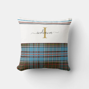 Monogram Script Pset Tartan Clan Anderson Kussen