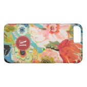 Monogram | Secret Garden Floral III Case-Mate iPhone Case (Achterkant (Horizontaal))