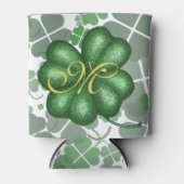 Monogram Shamrock Blikjeskoeler (Voorkant)