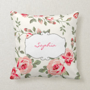 Monogram Sierkussennen voor Floral ontwerp Kussen