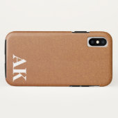 monogram sierlijk Case-Mate iPhone case (Achterkant (horizontaal))