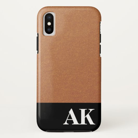 monogram sierlijk Case-Mate iPhone case (Achterkant)