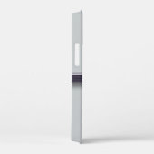 Monogram Silver Foil Schrijfbriefje Case-Mate iPhone Case (Achterkant / Rechts)