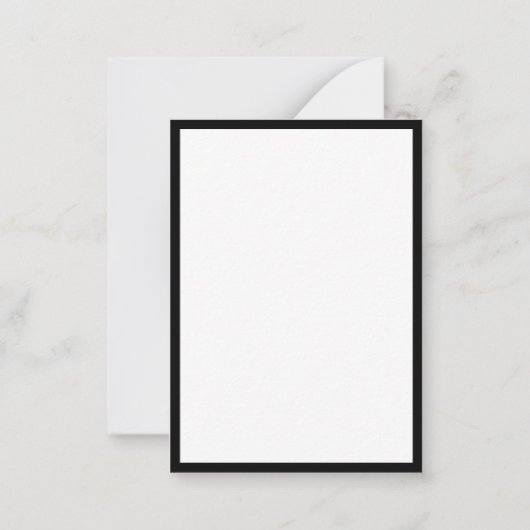 Monogram Simple Sjabloon Handwrite Script (Achterkant)