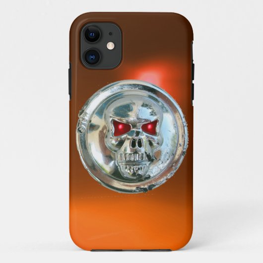 MONOGRAM sinaasappel Case-Mate iPhone Case (Achterkant)