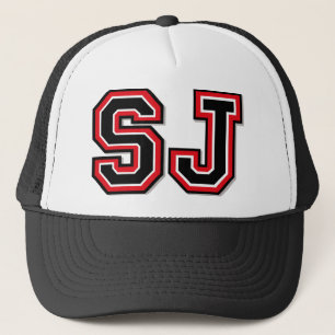 Monogram "SJ" Trucker Pet