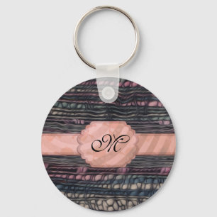 Monogram Skully Sleutelhanger