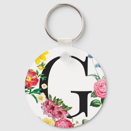 Monogram Sleutelhanger (Voorkant)