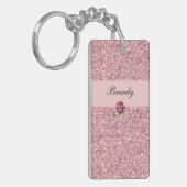 Monogram Sleutelhanger aan twee zijden (Voorkant Links)