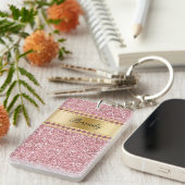 Monogram Sleutelhanger aan twee zijden (Voorkant Rechts)