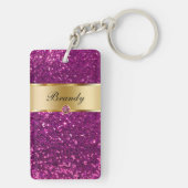 Monogram Sleutelhanger aan twee zijden (achterkant)