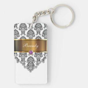 Monogram Sleutelhanger aan twee zijden