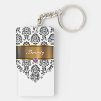 Monogram Sleutelhanger aan twee zijden