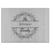 Monogram snijplank (Voorkant)