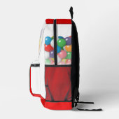 Monogram Snoepautomaat - Bedrukte Rugzak (Rechts)