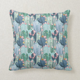 Monogram Soft Patel Cactus Pattern Kussen