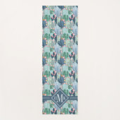 Monogram | Soft Patel Cactus Pattern Yogamat (Voorkant)