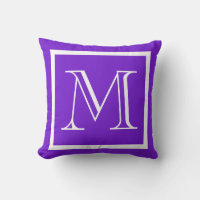 MONOGRAM Solid Paars Bright Grapje in de openlucht