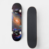 Monogram Spiral Galaxy NGC 1672 Skateboard (Voorkant)