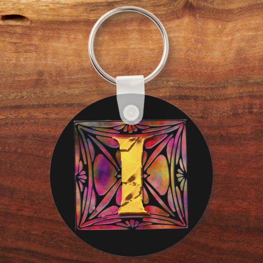 Monogram: Stainglass I Sleutelhanger (Voorkant)