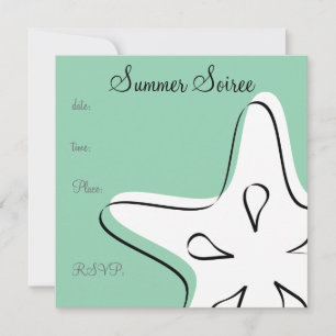 Monogram Starfish Kaart