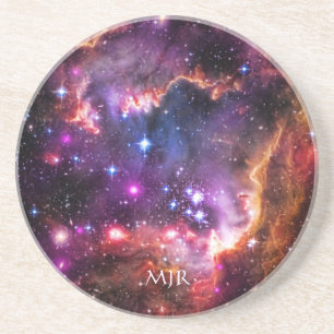 Monogram Starry Wingtip van Small Magellanic Cloud Zandsteen Onderzetter