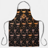 Monogram Steampunk Rusty Airships Schort (Voorkant)