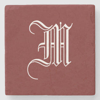 MONOGRAM STENEN ONDERZETTER