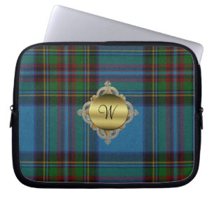 Monogram Stewart Tartan Pset Laptop Hoesje Sleeve