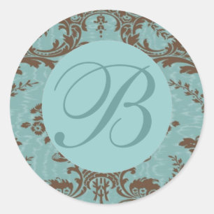 monogram sticker