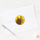 Monogram sticker Envelope Seals Lettering (Envelop)